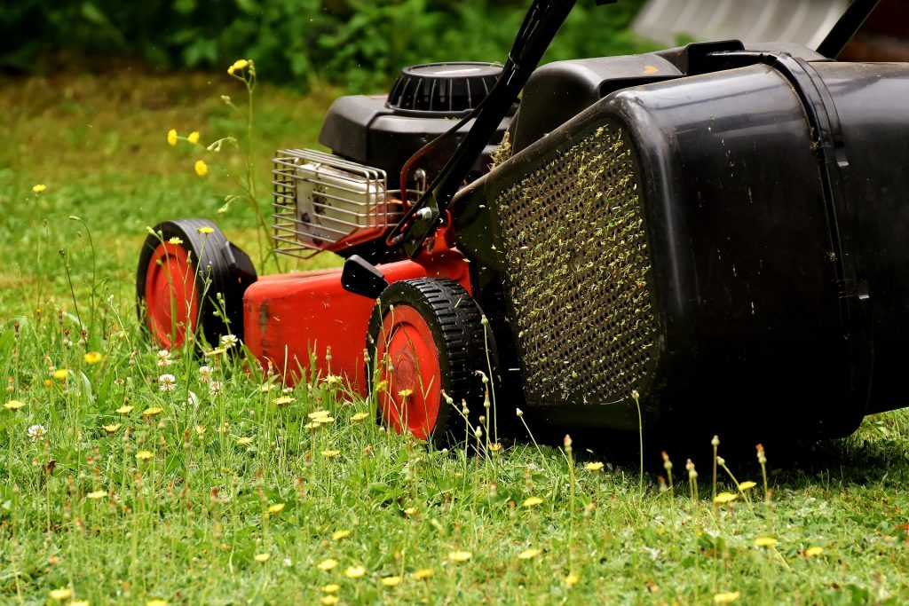 werken in de tuin